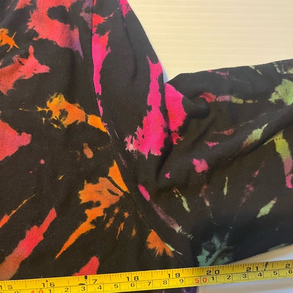 Kathmandu Imports Tie Dye Boho Hippie Dress Sz S/M Oversized Pocket Asymmetrical - Picture 4 of 6